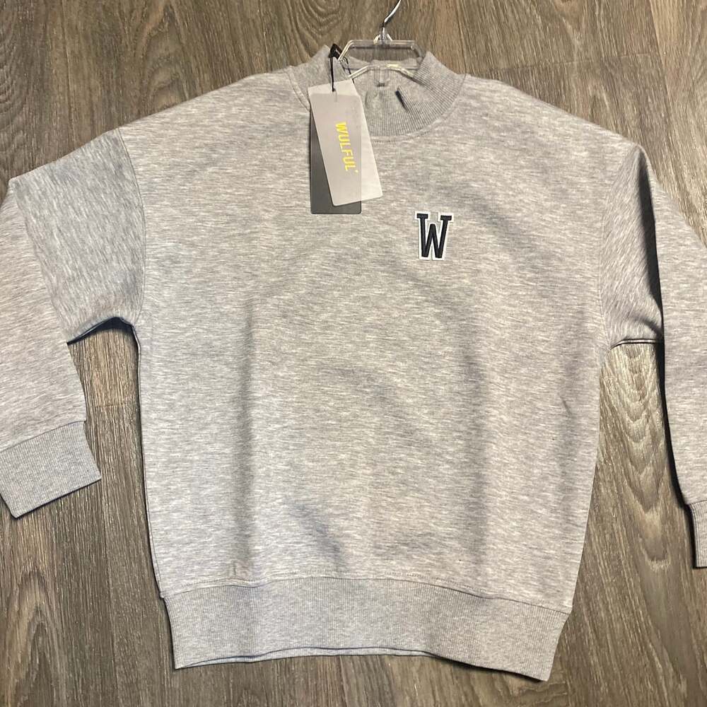 A Kyle Sweatshirt Grey Melange